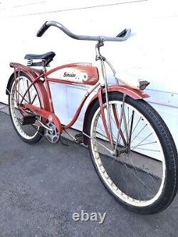 Vintage Schwinn Hornet Balloon Tire Tank Bike Men 26 Cruiser 1953 Spitfire 19