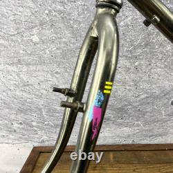 Vintage Schwinn Impact Frame Set 23 in MTB ATB 4130 Tall Black Chrome 80s 26
