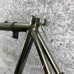 Vintage Schwinn Impact Frame Set 23 in MTB ATB 4130 Tall Black Chrome 80s 26