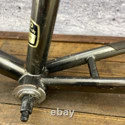 Vintage Schwinn Impact Frame Set 23 in MTB ATB 4130 Tall Black Chrome 80s 26