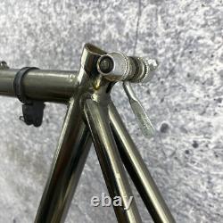 Vintage Schwinn Impact Frame Set 23 in MTB ATB 4130 Tall Black Chrome 80s 26