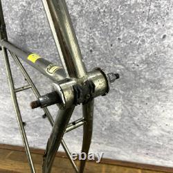 Vintage Schwinn Impact Frame Set 23 in MTB ATB 4130 Tall Black Chrome 80s 26