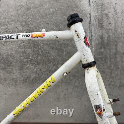 Vintage Schwinn Impact Pro Frame Set 21 in Mountain MOS Cafe 26 CRMO Large