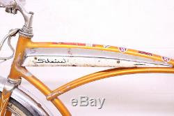 Vintage Schwinn Jaguar VI 6 1964 2 Speed Kickback 4 Tip Rack Coppertone Bike