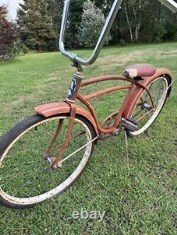 Vintage Schwinn Junior Cruiser 1958 DX Boys 24 Bike Hornet RARE Arnold Chicago