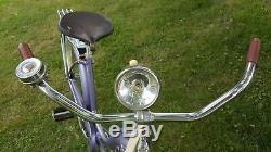 Vintage Schwinn Ladies Bicycle Tank Bike Working Horn MCM