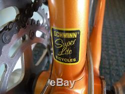 Vintage Schwinn Le Tour II 1970's Super-Lite Touring Bicycle Unrestored Pristine