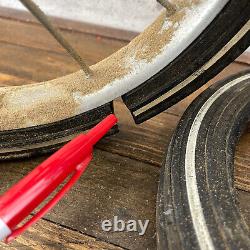 Vintage Schwinn Lil Tiger Banana Seat Bike Blue Training Wheel 12 Stingray Pixie