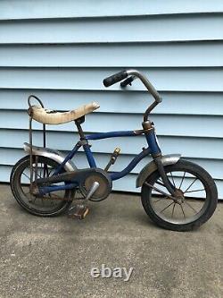 Vintage Schwinn Lil Tiger Bicycle Bike Sky Blue Survivor Old School