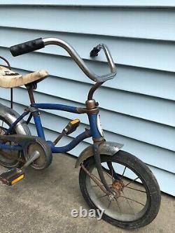 Vintage Schwinn Lil Tiger Bicycle Bike Sky Blue Survivor Old School