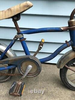 Vintage Schwinn Lil Tiger Bicycle Bike Sky Blue Survivor Old School