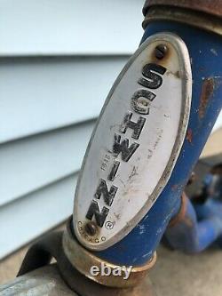 Vintage Schwinn Lil Tiger Bicycle Bike Sky Blue Survivor Old School