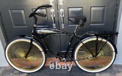Vintage Schwinn Mark IV Jaguar February 1952 Freshly Powder Coated Gold 140