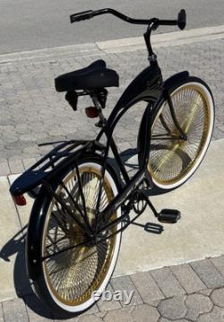 Vintage Schwinn Mark IV Jaguar February 1952 Freshly Powder Coated Gold 140
