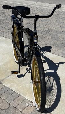 Vintage Schwinn Mark IV Jaguar February 1952 Freshly Powder Coated Gold 140
