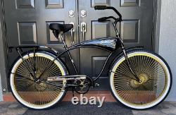 Vintage Schwinn Mark IV Jaguar February 1952 Freshly Powder Coated Gold 140