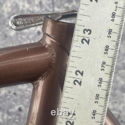 Vintage Schwinn Mirada Bike Frame 4130 Chromoly Steel 23in Brown 26 MTB Cafe