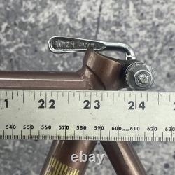 Vintage Schwinn Mirada Bike Frame 4130 Chromoly Steel 23in Brown 26 MTB Cafe