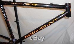 Vintage Schwinn PARAMOUNT PDG 70 mountain bike frame mtb 18 pdg90 xc homegrown