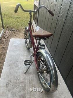 Vintage Schwinn PIXIE 16 Wheels Girls Bicycle All Original Barn Find