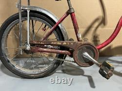 Vintage Schwinn PIXIE Stingray Sting Ray 16 Wheels Convertible Children's Bike