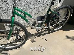 Vintage Schwinn Panther Bicycle Ladies Green / Silver