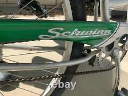 Vintage Schwinn Panther Bicycle Ladies Green / Silver