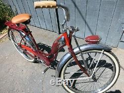 Vintage Schwinn Panther Cruisers (pair) 40's His and Hers