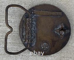 Vintage Schwinn Paramount Belt Buckle c 1977 Schwinn Bicycle Co 70s 1970s