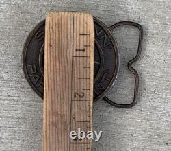 Vintage Schwinn Paramount Belt Buckle c 1977 Schwinn Bicycle Co 70s 1970s