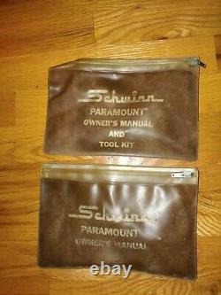 Vintage Schwinn Paramount Campagnolo Tool Kits Two complete kits