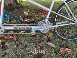 Vintage Schwinn Paramount Duo Sport Tandem bicycle. 1989. Resto mod