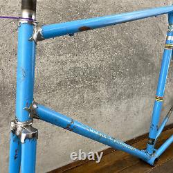 Vintage Schwinn Paramount Frame Set 64 cm USA 25 1973 73 Blue Tall 123 mm Frame