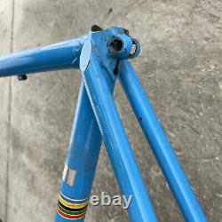 Vintage Schwinn Paramount Frame Set 64 cm USA 25 1973 73 Blue Tall 123 mm Frame