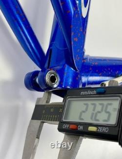 Vintage Schwinn Paramount Series 3 PDG OS Frameset Early 1990s Road Racing Blue