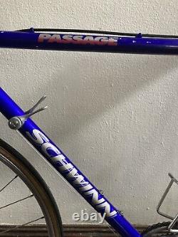 Vintage Schwinn Passage 1986 Touring Road Bike 52cm L Large 23 Frame 5'9-5'11