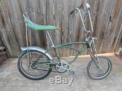 Vintage Schwinn Pea Picker Stingray Barn Find LITERALLY