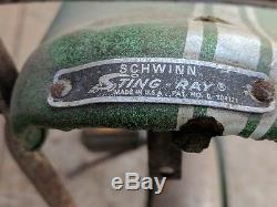 Vintage Schwinn Pea Picker Stingray Barn Find LITERALLY