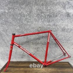 Vintage Schwinn Peloton Road Bike Frame 56cm Red Columbus Steel 700c 126 Japan