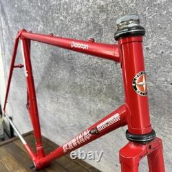 Vintage Schwinn Peloton Road Bike Frame 56cm Red Columbus Steel 700c 126 Japan