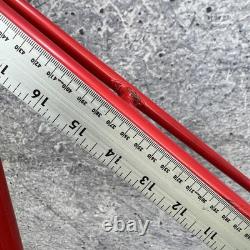 Vintage Schwinn Peloton Road Bike Frame 56cm Red Columbus Steel 700c 126 Japan