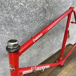 Vintage Schwinn Peloton Road Bike Frame 56cm Red Columbus Steel 700c 126 Japan