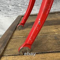 Vintage Schwinn Peloton Road Bike Frame 56cm Red Columbus Steel 700c 126 Japan