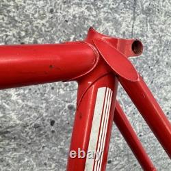 Vintage Schwinn Peloton Road Bike Frame 56cm Red Columbus Steel 700c 126 Japan