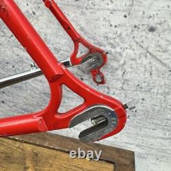 Vintage Schwinn Peloton Road Bike Frame 56cm Red Columbus Steel 700c 126 Japan