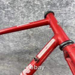 Vintage Schwinn Peloton Road Bike Frame 56cm Red Columbus Steel 700c 126 Japan