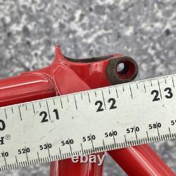 Vintage Schwinn Peloton Road Bike Frame Set 56 cm Steel USA Racing Chicago 80s