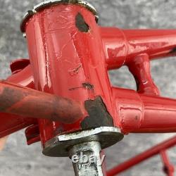 Vintage Schwinn Peloton Road Bike Frame Set 56 cm Steel USA Racing Chicago 80s