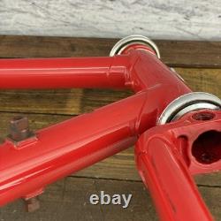 Vintage Schwinn Peloton Road Bike Frame Set 56 cm Steel USA Racing Chicago 80s