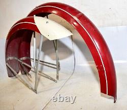 Vintage Schwinn Peoria King Bicycle FENDER SET Repainted Balloon Bike Part